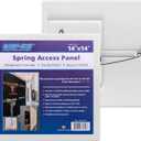 Access Panels Spring-Fit 14"x14" (External 16"x16") Square (SAP1414) for Drywall, celing, Electrical, Plumbing Hole Covers