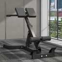 Roman Chair - Adjustable and Foldable Roman Stool, Suitable for Home Gyms, Can Bear 260 Pounds
