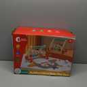 CUTE STONE Baby Gym Play Mat & Learning Walker, Activity Mat with Play Piano, Musical Activity Center with Lights, Baby Push Walkers & Tummy Time Mat for Infant Newborn Toddlers