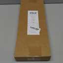 Heavy Duty Curtain Rods for Windows 66 to 120 Inch, 1 Inch Gold Curtain Rod Adjustable, Decorative Long Curtains Rods with Metal Finials, Easy Installation and Modern Design (A2,Gold,30"-120")