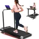Walking Pad Treadmill with 8% Incline,Foldable Treadmills for Home and Office, 3.0 HP Quiet Walking Pad Treadmill with Walking Pad with Handle 350 LBS Capacity.