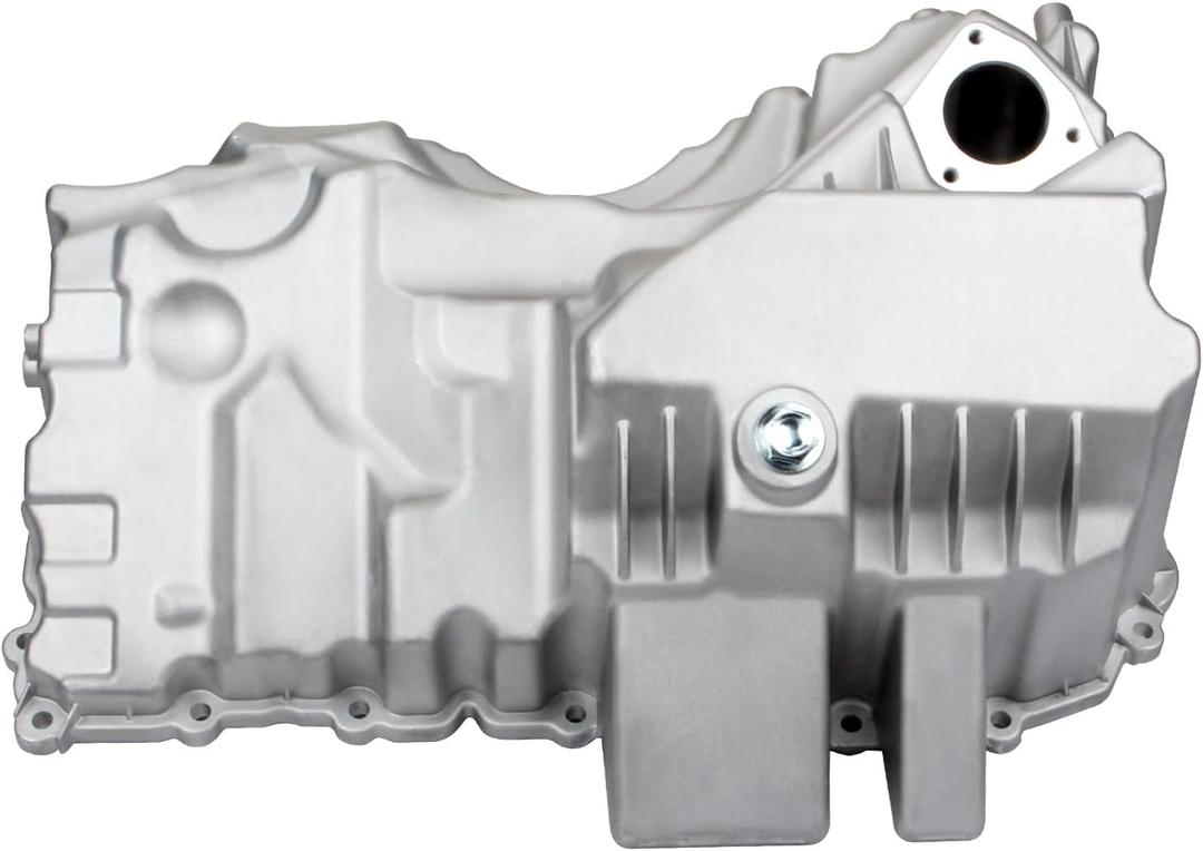MITZONE Upgrade Aluminum Engine Oil Pan Compatible with 2013-2018 BMW 528i 328i 320i X1 Z4 228i 428i 2.0L N20 N26 SULEV Replace 11137618512