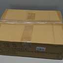 SORCEDAS Portable Wardrobe Closet Storage Organizer Metal Hanging Rack Non-Woven Fabric 34 Inch Black