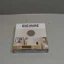 Wall Clock, Gray Silent Non-Ticking, Decorative Battery Operated Wall Clocks for Bedroom, Kitchen, Home, Office, School, Hotel (8 Inch)