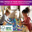 QUOKKA 100 Piece Puzzles for Kids Ages 6-8  Intricately Illustrated Ocean Animals Puzzle for Kids Ages 8-10  Educational Busyland Game Packed with Visual Details for Boys and Girls