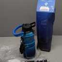 40oz Insulated Water Bottle, Triple Wall Vacuum Stainless Steel Water Bottles - Keeps Cold 48H, Reusable Metal water flask Jug for Gym, Sports, Camping, Hiking,Travel, Aurora-Blue