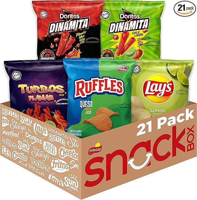 Frito-Lay Sabritas – Pack of 21, Best By: NOV/18/2025