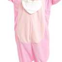 BGOKTA Halloween Animal Onesie Pajamas for Adults Costume Cosplay Homewear One Piece (Small, Zipper-lty1-p)
