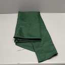 Biscaynebay Textured Fabric Round Christmas Tablecloths 70", Hunter Green Water Resistant Spill Proof Tablecloths for Dining, Kitchen, Wedding, Parties Machine Washable