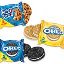Nabisco Sweet Treats Cookie Variety Pack OREO, OREO Golden & CHIPS AHOY!, Christmas Cookies Stocking Stuffers, 30 Snack Packs (2 Cookies Per Pack)