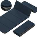 Foldable Yoga Mat (12mm) Exercise Mats for Home Workout,Comfortable and Durable,Thick-Portable Folding Mat,Non Slip,Pilates Mat Thick,Outdoor Use,Meditation,Travel,Camping（71"x24" x0.47"）
