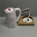 Paris Rhône Electric Kettle, Tea Kettle with 6 Temperature Settings, 1.7L Cordless Hot Water Boiler Heater, Strix Thermostat, Touch Control, Auto-Shutoff/ Boil-Dry Protection, Keep Warm, LED Indicator