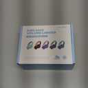 AILIHEN Kids Headphones for School, Safe Volume Limited 93dB, On-Ear HD Mic Stereo Sound Girls Boys Wired Headphones for Kid, Foldable Headset for Travel Computer Plane Kindle Tablet (Pink Purple)