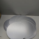 10 Inch Round Mirror Table Centerpieces, Set of 12 Mirror Plates for Wedding Party Decorations, Wall Decor