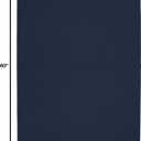 Garland Rug Town Square Navy Blue 3' x 5' Non Slip Area Rug for Living Rooms & Hallways, Stylish & Durable for High-Traffic Areas
