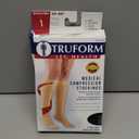 Truform 30-40 mmHg Compression Stockings for Men and Women, Knee High Length, Closed Toe, Black, 3X-Large