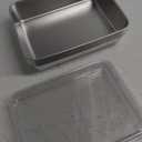 Stainless Steel Lunch Box 6-Pack,Stackable Snack Storage Boxes, Lid Food Container, Reusable Food Storage Container for Travel and Work, Dishwasher Safe, Freezer Safe