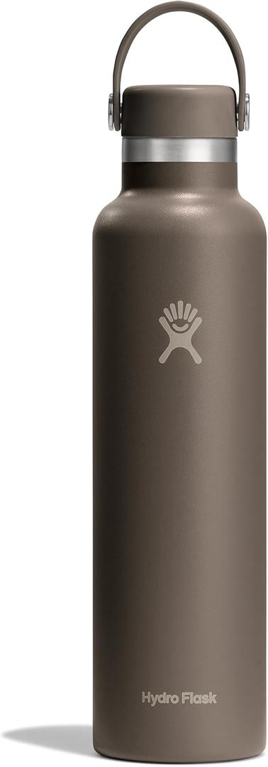 Hydro Flask Water Bottle - Insulated Stainless Steel - Non Spill, Leakproof in 24 Oz Sandpiper