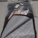 Washable Pee Pads for Dogs - 4 Pack Reusable Pee PadsWaterproof Puppy PadsPet Training PadsSuper Absorbent with Dog Paw Shape Non-Slip Backing (Dark Grey, 18" X 24" - 4 Pack)