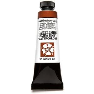 Daniel Smith Extra Fine Watercolor 15ml Paint Tube, Goethite-Brown Ochre (284600144), 0.5 Fl Oz (Pack of 1)