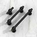 Alzassbg 10 Pack Oil Rubbed Bronze Cabinet Knobs, 1.9 Inch(49mm) Cabinet Handles Kitchen Hardware Straight Bar for Cabinets and Drawer AL3505ORB