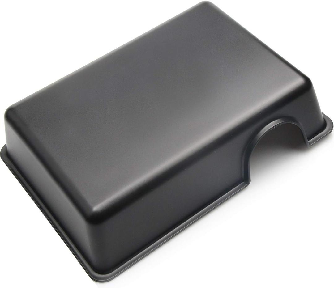 Reptile Hide Box - Secure & Safe Gecko & Snake Hide - Durable & Easy to Clean - Large (9.5" x 6.7" x 2.2")