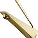 Bathroom Sink Faucet Brushed Gold, Single Handle Brass Sink Faucet with Unique Design, Single Hole Basin Mixer for Lavatory, Vanity, RV, Modern Farmhouse, Suitable for 1 Hole