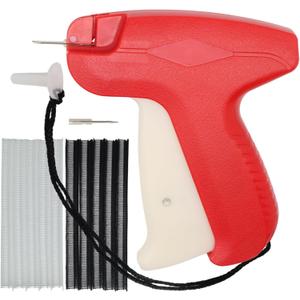 Quick Clothing Fixer, Mini Stitch Gun for Clothes, Quilt Tacking Gun, Mini Tagging Gun, Hemming Sewing Tool Kit with 2 Needles,500 Black & 500 White 5mm Mini Fasteners, tg-02
