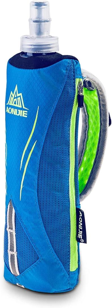 Azarxis TPU Soft Flask Collapsible Water Bottles BPA-Free 250ml 350ml 500ml 600ml for Hydration Vest Pack Running Hiking Cycling Climbing