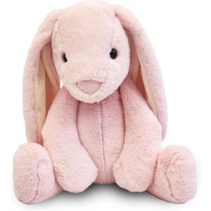 World's Softest Plush Stuffed Animal for Baby, Toddler, Kids, Adults - Adorable Toy Made from Kid-Friendly, Quality Materials - Lushee Rose BriBri Bunny 20"