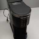 SHARDOR 3 in 1 Coffee Maker, K Cup Coffee Maker Compatible with Ground Coffee & Teas, Single Serve Coffee Machine, 614oz Brew Sizes, 40oz Detachable Water Reservoir, Descale Settings, Black