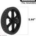 Shopping Cart Back Wheels 503-6-7-9