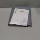 SUPERJARE Patio Umbrella Cover with Rod for 7 to 11 Ft Umbrellas & 15 Ft Double-Sided Umbrellas, 600D Protective Waterproof Cover with Zipper, Gray