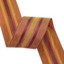 Brown Wired Edge Ribbon,2-1/2 Inch 10 Meters Spool,Use for DIY Gift Wrapping Wreath Floral Arrangement Bow Decoration