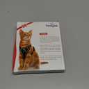 Cat Harness and Leash for Walking Escape Proof Soft Adjustable Cat Leash Breathable Comfortable Vest Easy to Wear Kitten Harness for Outdoor Travel (Black, S (7-12lb))