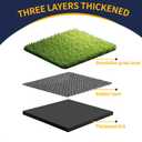 Thickened Baseball Hitting Mat, 4'11" x 4'11"