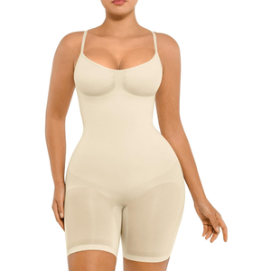 FeelinGirl Shapewear Bodysuit Tummy Control Seamless Sculpting Hip Enhancer Body Shaper for Women, XL/XXL