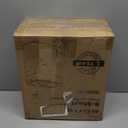 BONSEN Shredder for Home Office, 4 Gallons 8-Sheet Cross Cut Credit Card Shredder, Small Paper Shredder for Home Use, High Security Level P-4, ETL Certification (S3101) (Black)