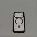 Miracase Magnetic for iPhone 17 Pro Case 6.3" [Compatible with MagSafe] Full-Body Phone Case with Built-in Glass Screen Protector & Camera Control,Drop Proof iPhone 17 Pro Cover, Black