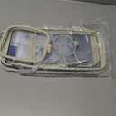 New brothread Embroidery Machine Hoop 4 in 1 Set(SA442+SA443+SA444+SA445) Compatible with Brother PE900 SE2000 PE800 SE1900 SE1950 PE780D 770 700 750D SE1800 Innovis1250D Babylock Accord Emore Ellure