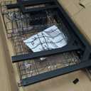 SALALULU 4 Baskets Over The Sink Dish Drying Rack - Large Kitchen Dish Rack with Knife Holder, Space Saving Drying Rack（37.4″S）