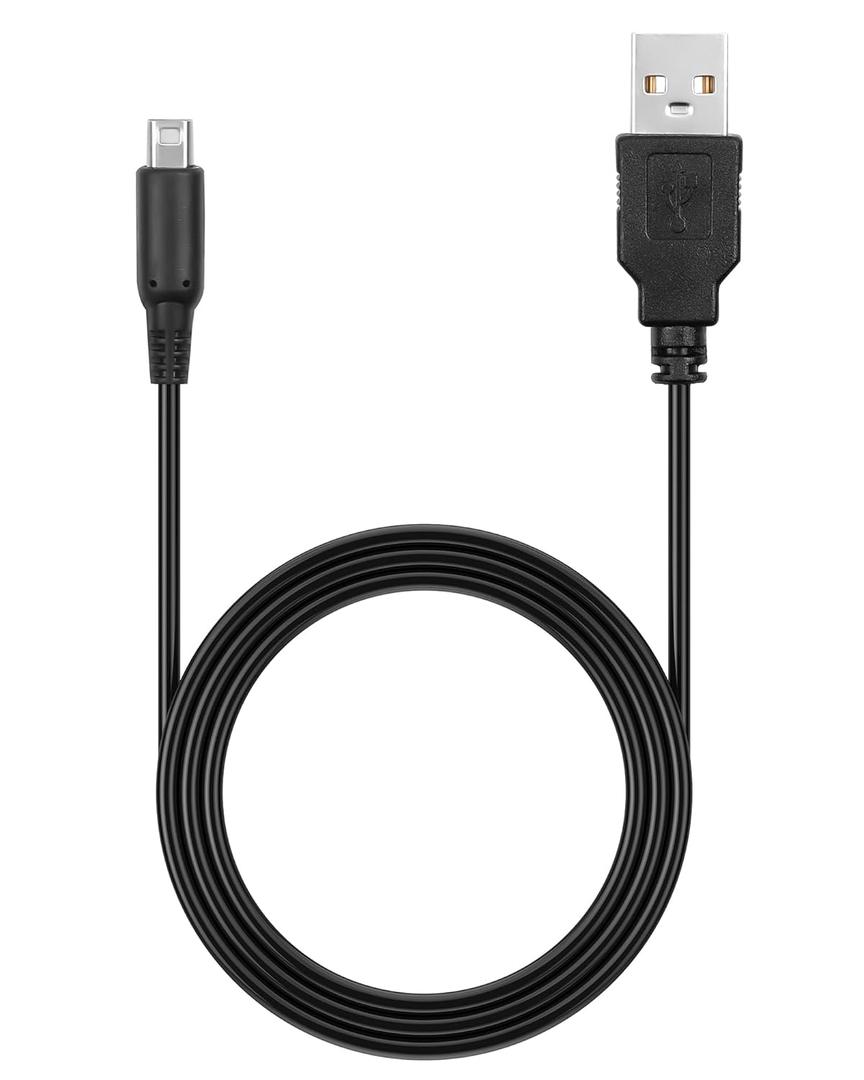 USB Charging Cable Compatible with Nintendo New 3DS XL/New 3DS/3DS XL/3DS/New 2DS XL/2DS XL/2DS/DSi/DSi XL