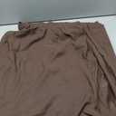 SHENHE Women's Open Back Spaghetti Strap Beach Maxi Dress Loose Flowy Vacation Sundress (Medium, Coffee Brown)