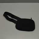 Fanny Pack Crossbody Bag Trendy Waterproof Small Sling Cross Body Purse for Women Men Fashion Waist Packs Mini Belt Pouch Chest Bum Hip Bag Lulu Dupes for Travel Vacation Running Black