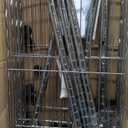 Amazon Basics 5-Shelf Adjustable Heavy Duty Steel Wire Rack, Space Saving Storage Shelving Organizer for Kitchen, Garage, No-Tool Assembly, 350 lbs Weight Capacity, 36" x 14" x 72", Chrome