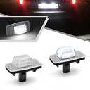 2Pcs LED License Plate Lights Number Lamp for Maz'da Miata MX-5 1999-2005/Protege 99-03/Protege5 02-03 Powered by High Power SMD Xenon White LED Error Free