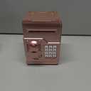 HUSAN Piggy Banks Money Banks for Kids, Electronic Password Code Money Banks ATM Banks Box Coin Bank for Children Boys and Girls (Rose Gold)