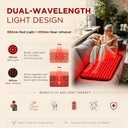 42.5 "x 23.4" Red Light Therapy Mat for Body