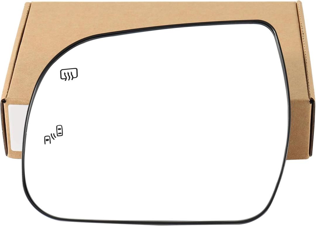 Driver Side Mirror for Toyota Sienna (US Version) 2011-2020 with BSD Left Side Mirror Glass Replacement