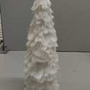 Feather Christmas Tree Tabletop Decoration, White
